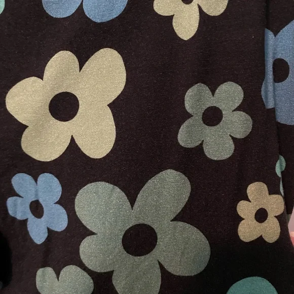 ASOS Kick Flare Floral Flower Pants Flares Leggings - Picture 9 of 10